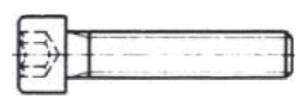 Picture of FASTR SHCS M 6X1.00 X80  