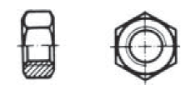 Picture of NUT, 1/2" NC  