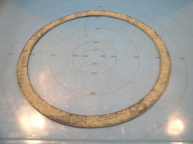 Picture of GASKET, END COVER  13-1/4"  (REPL# 580B0241H03)