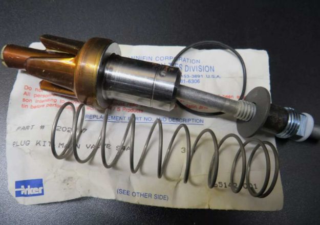 Picture of PLUG KIT, MAIN VALVE  3/4"", S4A