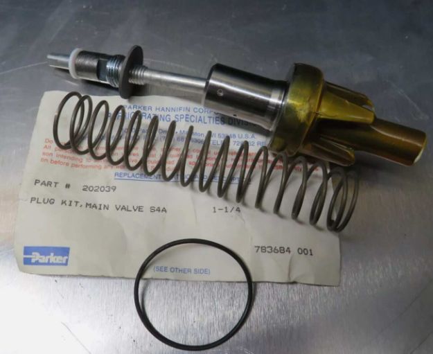 Picture of PLUG KIT, MAIN VALVE  1 1/4"", S4A