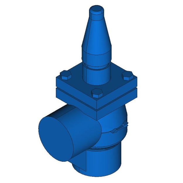 Picture of ANGLE VALVE W/ SEAL CAP  2" SW