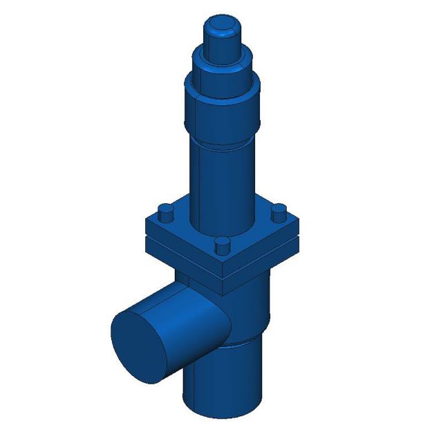 Picture of ANGLE VALVE W/ SEAL CAP  1/2"" SW