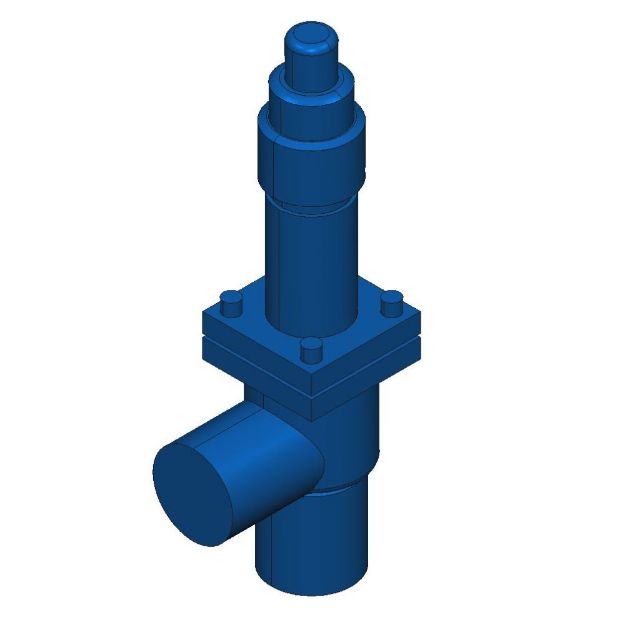 Picture of ANGLE VALVE W/ SEAL CAP  3/4"" SW