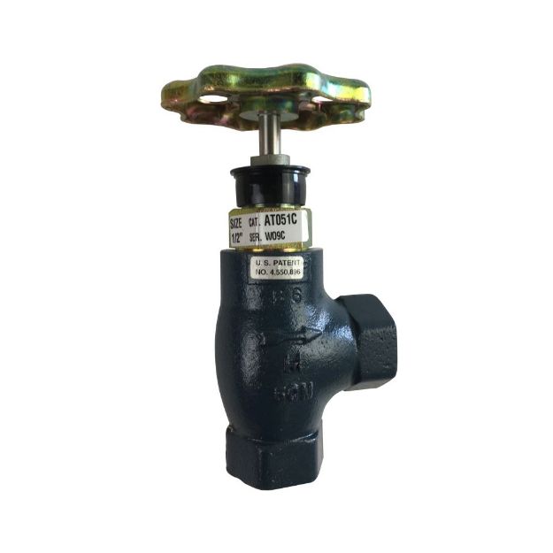 Picture of ANGLE VALVE W/ SEAL CAP  1/2"" FPT, SCREWED BONNET