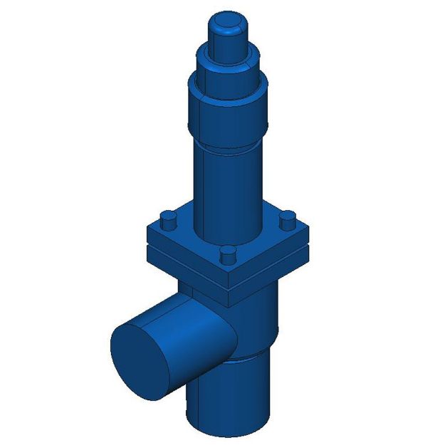 Picture of ANGLE VALVE W/ SEAL CAP, 3/4" FPT, BOLTED BONNETT