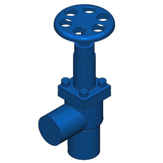Picture of ANGLE VALVE 3/4"" THREADED  WITH HANDWHEEL (BOLTED BONNET)