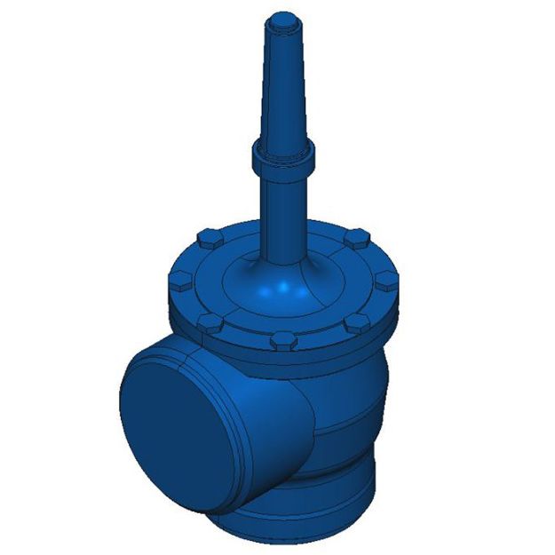 Picture of ANGLE VALVE W/ SEAL CAP  10" BW