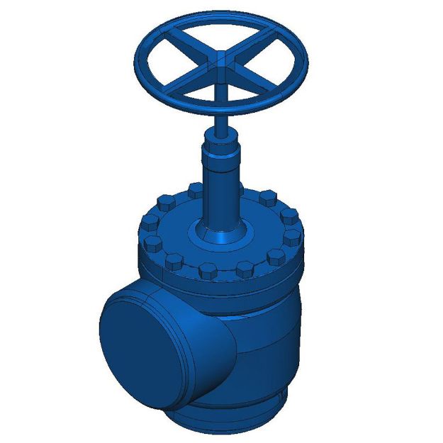 Picture of ANGLE VALVE W/ HANDWHEEL  12" BW