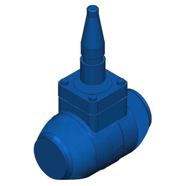Picture of GLOBE VALVE W/ SEAL CAP  3"" BW