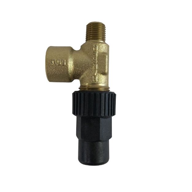 Picture of GAUGE VALVE, ANGLE W/ SEAL CAP  1/4" MPT X FPT