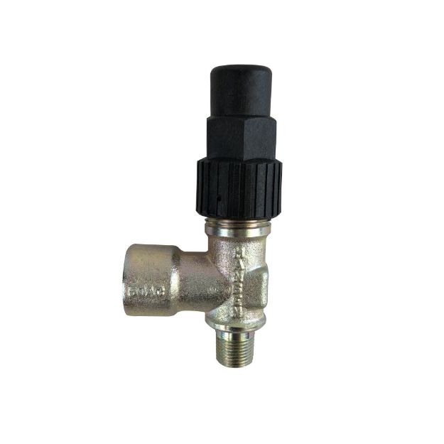 Picture of GAUGE VALVE, ANGLE W/ SEAL CAP  3/8" MPT X FPT