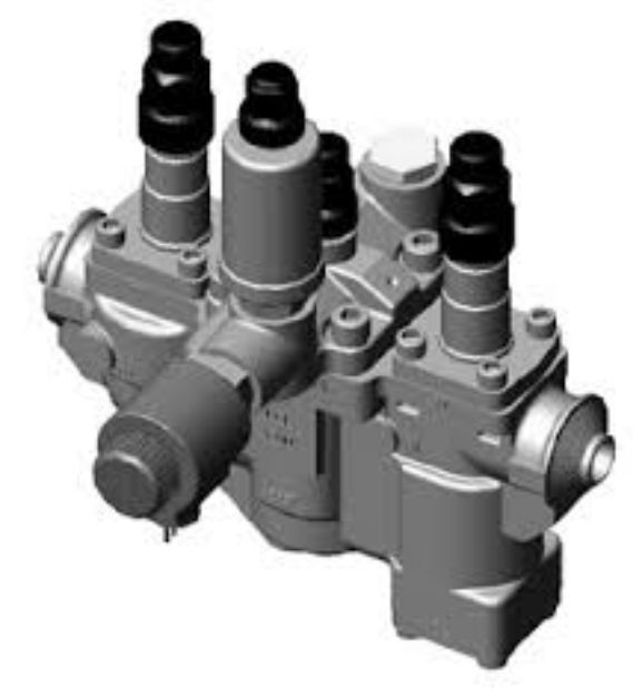 Picture of MVP40, 1-1/2 REG. RG.A ELEC  SOV, 50% RED, 2" SW CONN