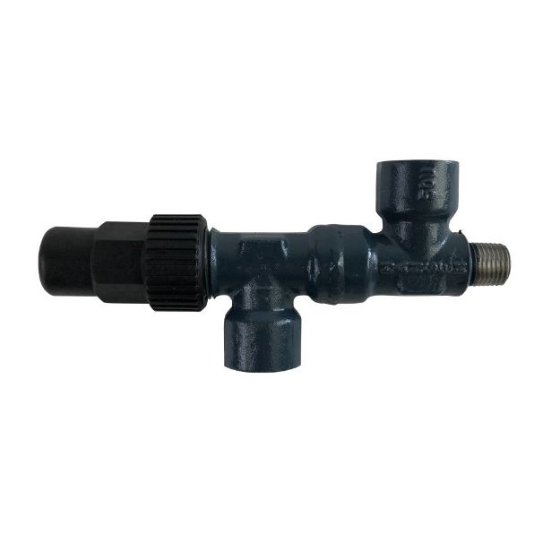 Picture of TRANSDUCER VALVE W/ SEAL CAP  1/4"" MPT X FPT X FPT