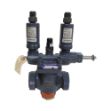 Picture of REGULATOR, DUAL, 4""  PORT, RANGE AA, 120V COIL, GREEN LIGHT