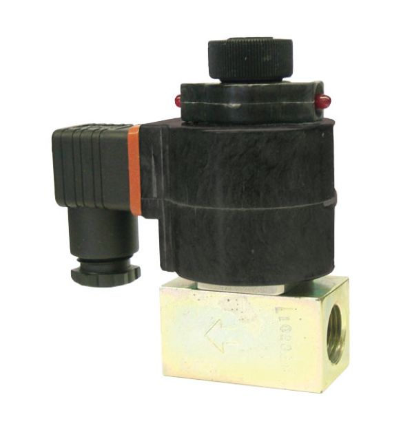 Picture of SOLENOID VALVE, 1/4""  THREADED BODY, LESS COIL