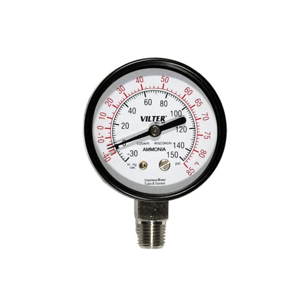 Picture of GAUGE, AMMONIA 1/4" BTM 30"  -150 PSIG 2-1/2"