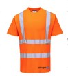 Picture of Portwest, S170, Hi Vis Ref Tape Cotton Short Sleeve T-Shirt, (2XL), Clauger USA