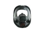 Picture of 760008A, Medium / Large Black Silicone  Dual Cartridge NIOSH Full Face Reusable Respirator
