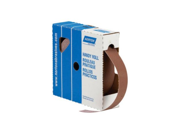 Picture of Utility Shop Roll, 1" x 10yd Aluminum Oxide 120-Grit Metalite 