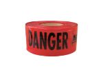 Picture of Barricade Tape, Red, Danger, 1000' L x 3" W