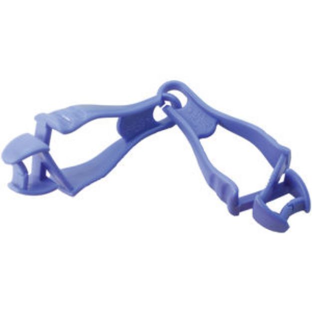 Picture of Clip, Glove grabber  Blue acetal dual