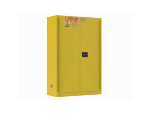 Picture of Cabinet, Flammable, 45 gal. double hinged, manual close 