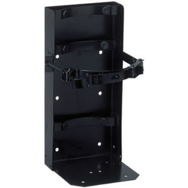 Picture of Fire Extinguisher Bracket, 366242, 10lb, Metal, Blk