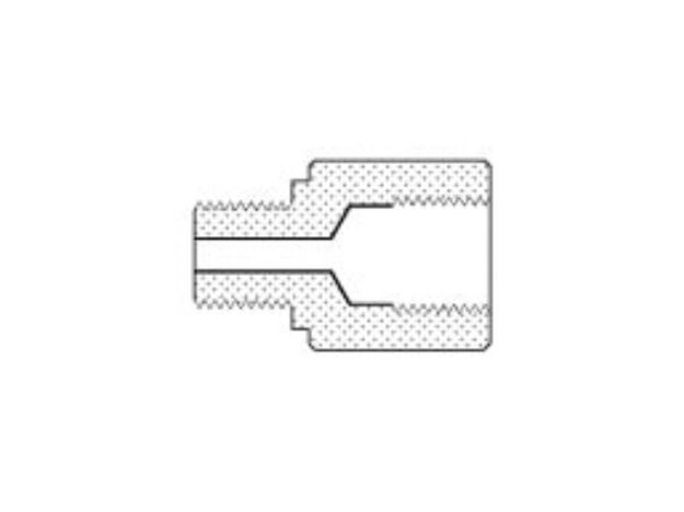Picture of COUPLING, 1/4" NPT (Pressure gauge connection adapter)