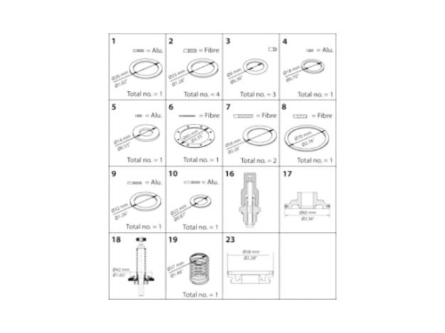 Picture of OVERHAUL KIT PMLX 32