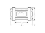 Picture of NRVA 32 CHECK VALVE 1 1/4 ""SW FLANGES 