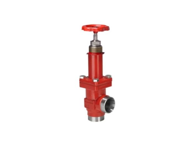 Picture of SHUT-OFF VALVE, SVA-L 32, ANGLE, 1-1/4" SW W/ HANDWHEEL 