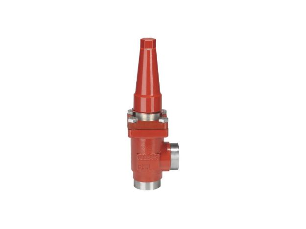 Picture of SHUT-OFF VALVE, SVA-S 15, 1/2" BW ANGLE W/ SEAL CAP 