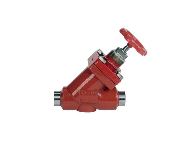 Picture of GLOBE VALVE, 1/2" S/W H/W  Y TYPE