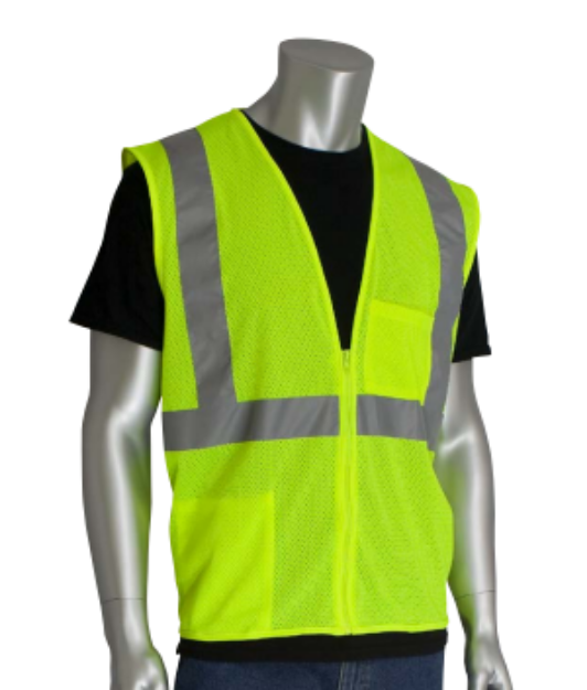 Picture of Vest, HiVis Type R Cls 2 Mesh 2-Pckt Size X-Large