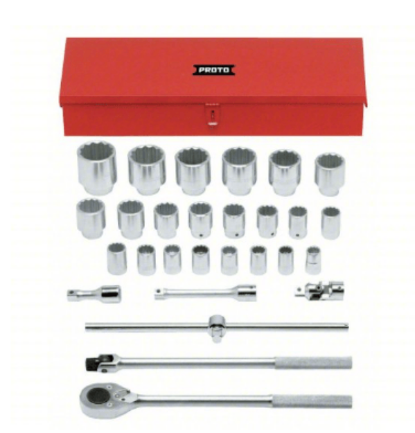 Picture of Socket Set, Metric, 21 mm - 60 mm.