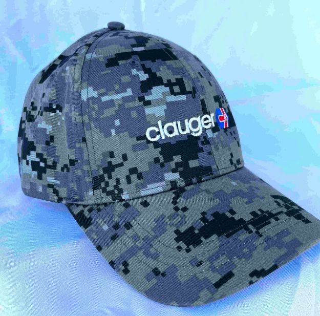 Picture of Cap/Hat, Digital Camo Gray, Clauger Logo